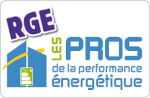 Logo Qualibat RGE Les pros de la performance énergétique