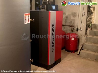 Chaudière à bois Neo HV Hargassner près de Niaux, Ariège