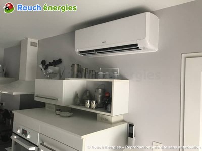 Clim Takai Hitachi au R32 installé près de Pamiers en Ariège