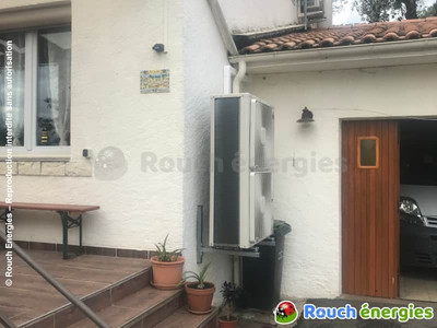 PAC et photovoltaïque à Bénagues, près de Pamiers, Ariège