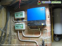 Onduleur SMA STP8000TL, près de Cadours, Haute-Garonne